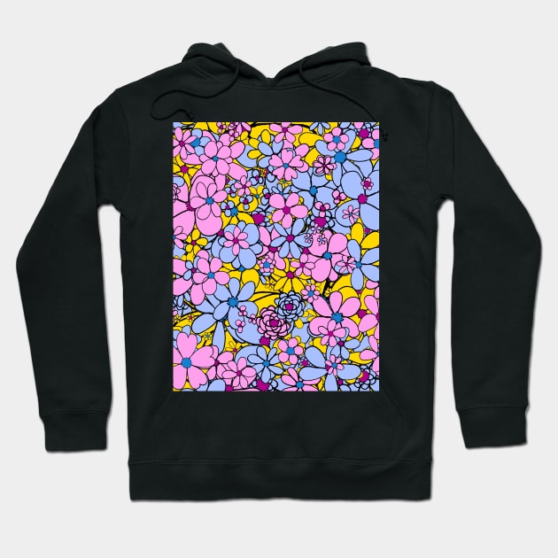 Bouquet of Flowers Hoodie by CTWuellner